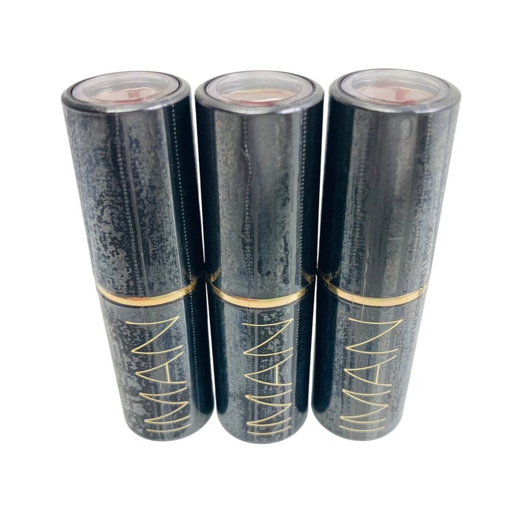 Iman Luxury Moisturizing Lipstick 597 Hipster Pack of 3 - New & Sealed